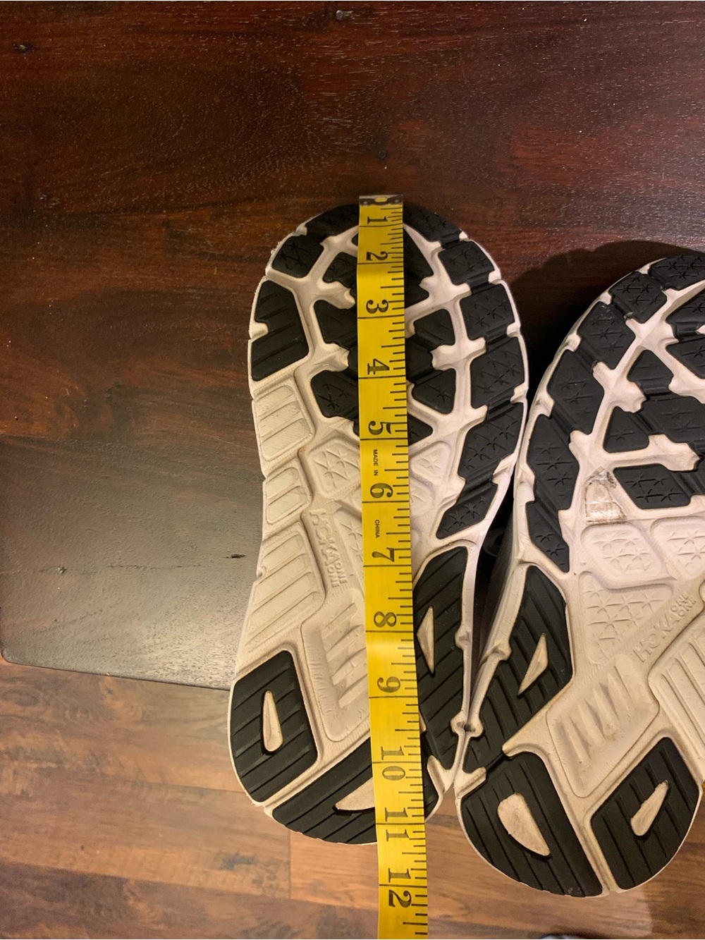 Hoka Women's Light Gray Athletic Shoes with Lavender Accents - Picture 8 of 9
